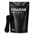 FIDARON Nasenpflaster Extra Strong – 60 Stück Schwarz